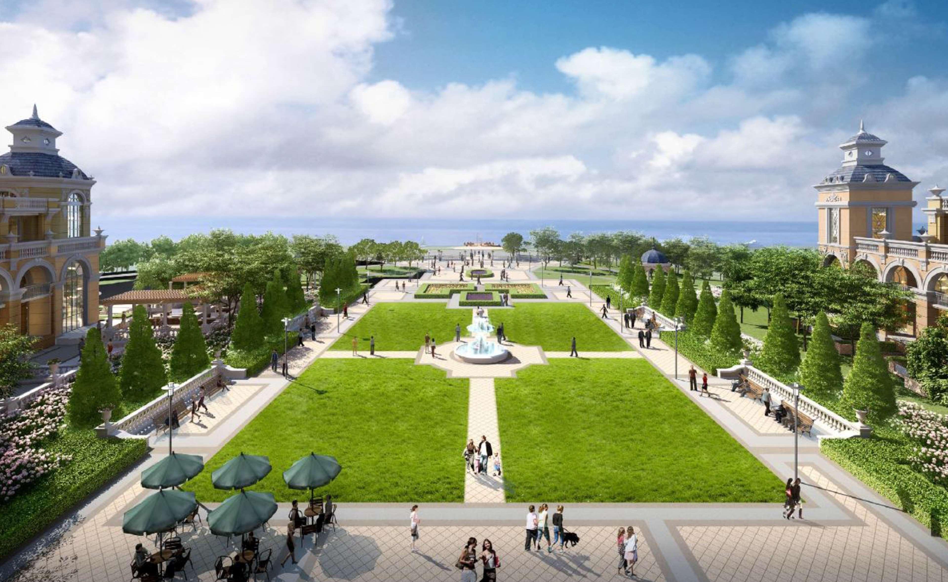 Hilton Dalian Golden Pebble Beach Resort Zhaojiatun Exterior foto