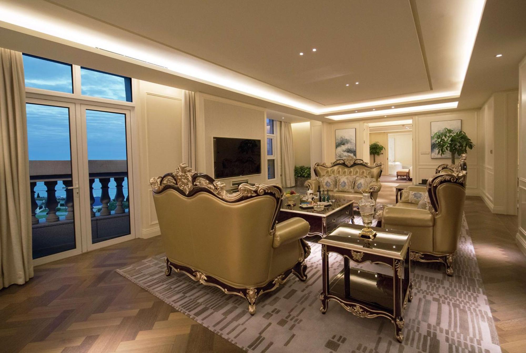 Hilton Dalian Golden Pebble Beach Resort Zhaojiatun Exterior foto